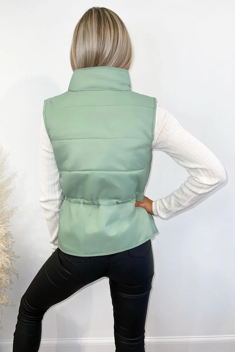 Sage Puffer Gilet - Swimclubus