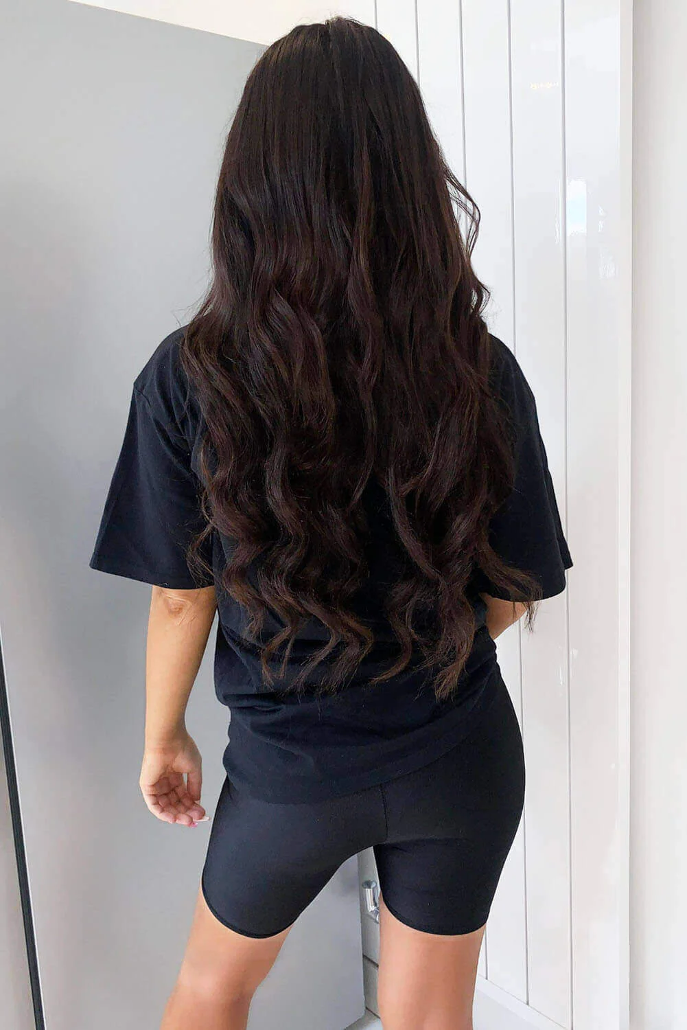 Black Romance Oversized T-Shirt - Swimclubus