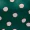 Green Spot Ruched Detail Midi Dress - Swimclubus