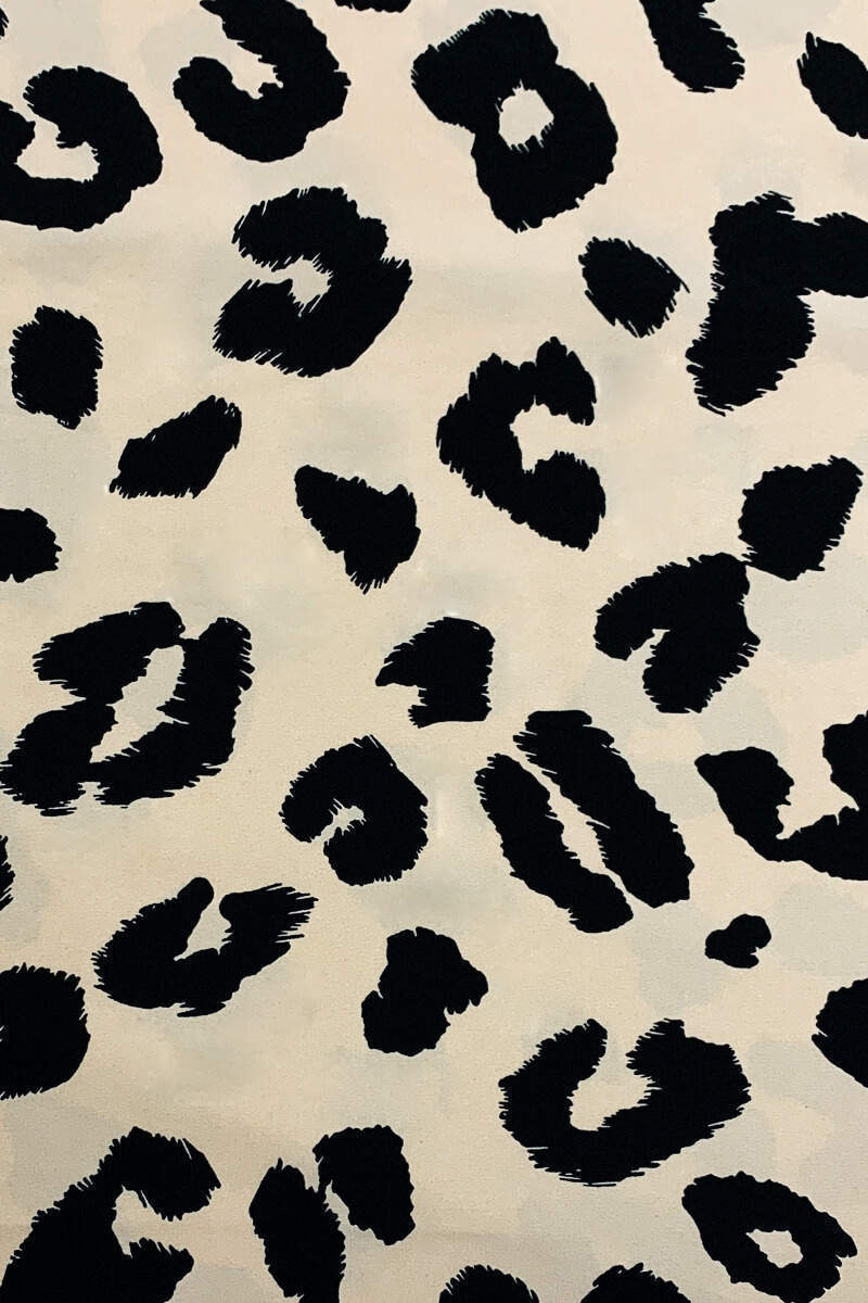 Multi Animal Print 2 in 1 Long Sleeve Midi Dress - Swimclubus